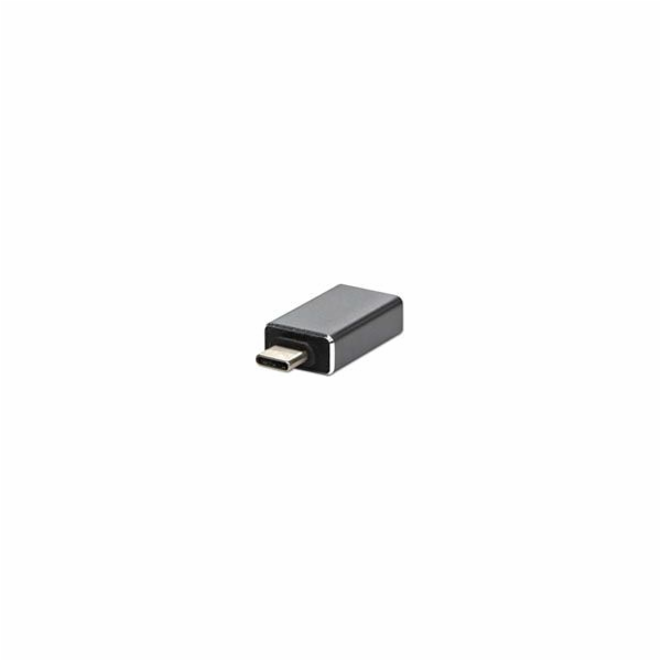 USB adaptér USB-C - USB stříbrný