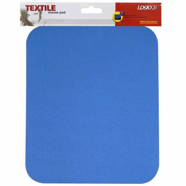 Podložka pod myš s logem, měkká, modrá (50130)