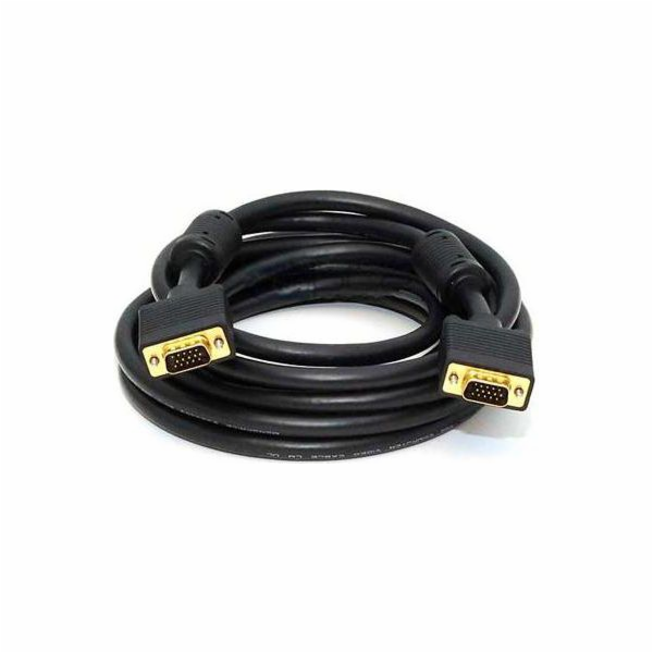 D-Sub (VGA) - D-Sub (VGA) kabel 10m černý