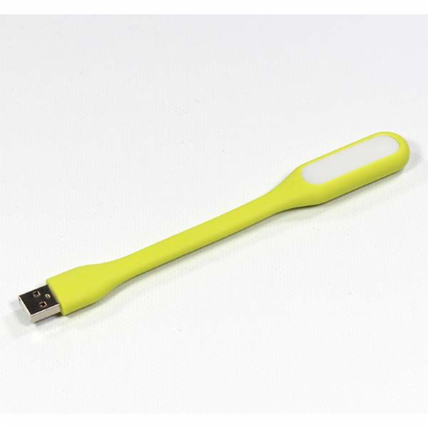USB lampa se 6 zelenými LED diodami