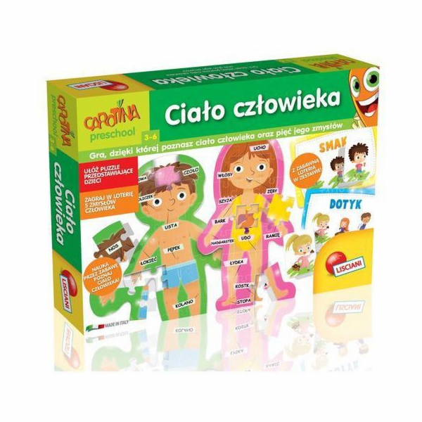 Lidské tělo Lisciani Carotina