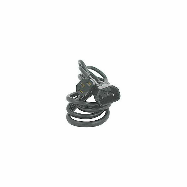 230V logo napájecí kabel, C13-C14, 3M (24127)