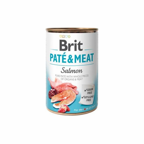 Brit Pate&Meat Losos 400g