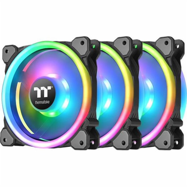 Thermaltake Riing Trio 14 LED RGB Plus ventilátor 3-pack ...