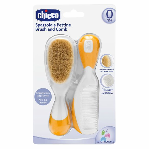 Chicco CHICCO Hřebenový kartáč oranžový - 65690