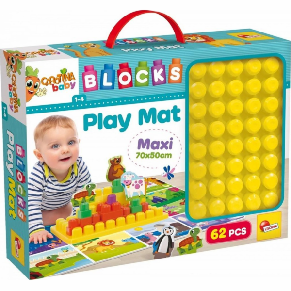 Lisciani Cartiona Baby - Vzdělávací podložka s bloky