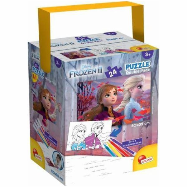 Lisciani Puzzle v tubě Mini 24 Frozen