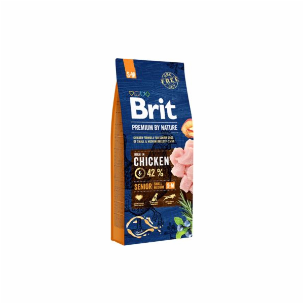 Brit Premium By Nature Senior S+M Small + Medium 3kg