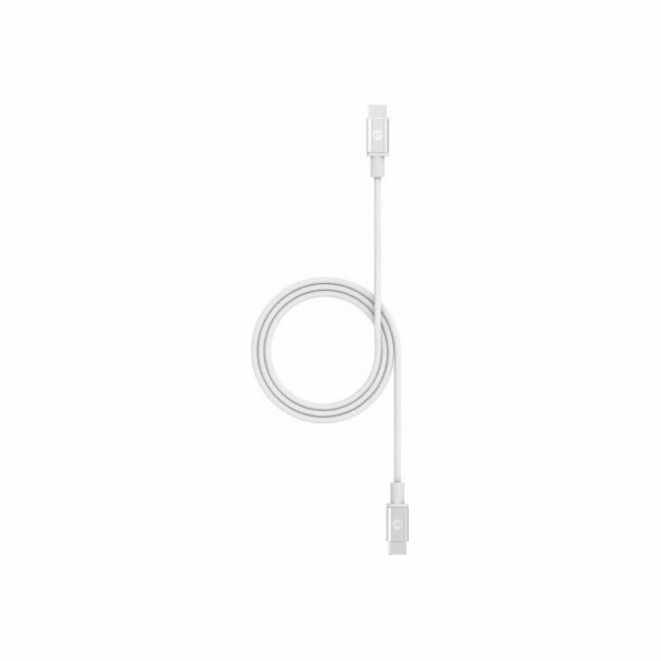 Zagg Kabel USB-C - USB-C 1,5 m bílý (MPH048WHT)