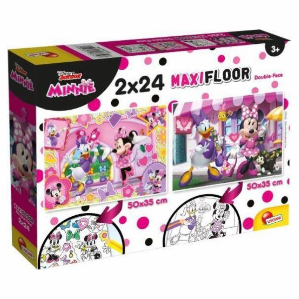 Lisciani Puzzle Supermaxi 2x24 Minnie