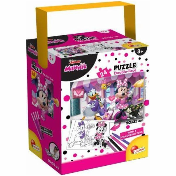 Lisciani Puzzle v tubě Mini 24 Minnie Mouse