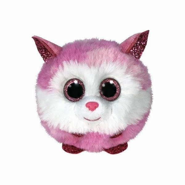 Meteor Mascot Ty Puffies Pink Husky - princezna 8 cm
