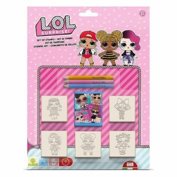 Multiprint LOL STAMPS 5 KS NA BLISTER