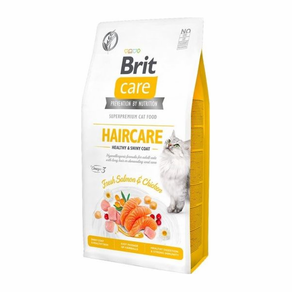 VAFO PRAHS BRIT CARE CAT HAIRCARE 2KG ZDRAVÁ A LESKLÁ SRS...