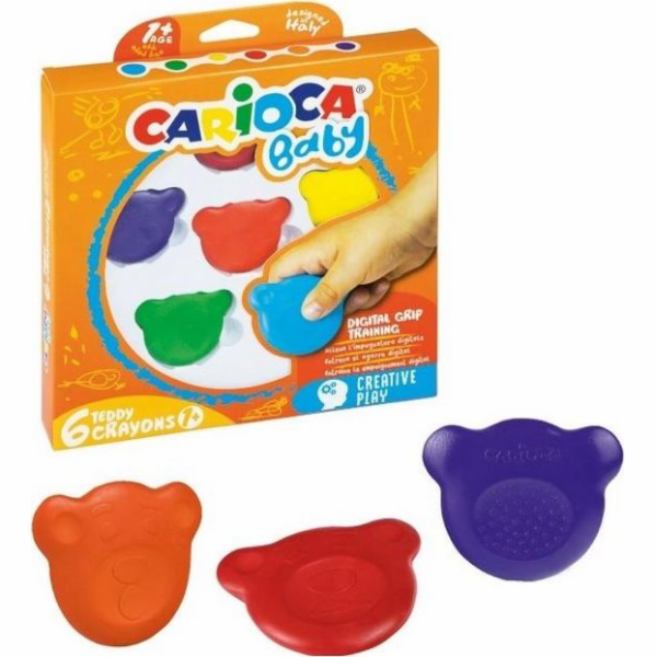 Carioca Misiak Dětské pastelky 6 barev CARIOCA