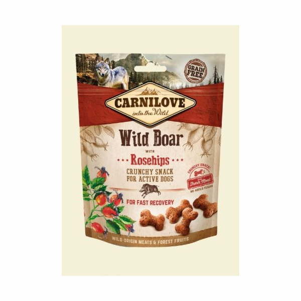 CARNILOVE Fresh Crunchy Wild Boar & Rosehips With Fresh M...