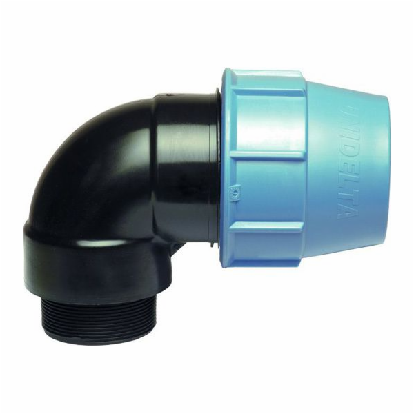 Unidelta PE koleno GZ 40 mm x 5/4 (602540)