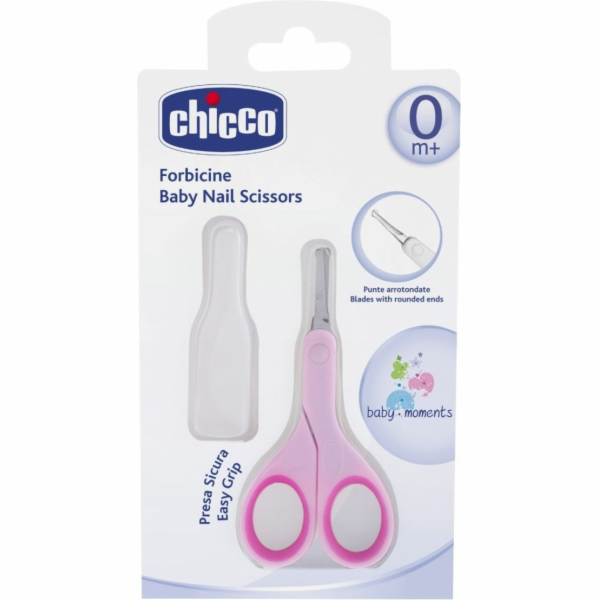 Nůžky Chicco s růžovým krytem (GXP-562814)