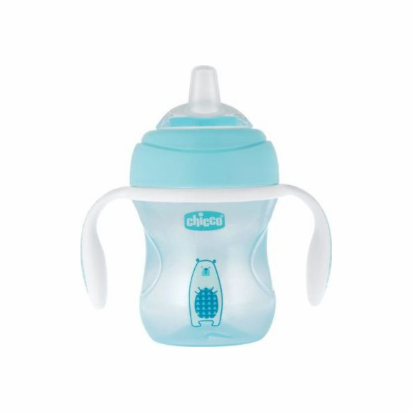 Chicco Nerozlévací kelímek 200ml modrý