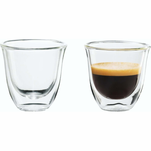 DeLonghi DeLonghi Espresso Szklanka termiczne 60ml, 2 szt...
