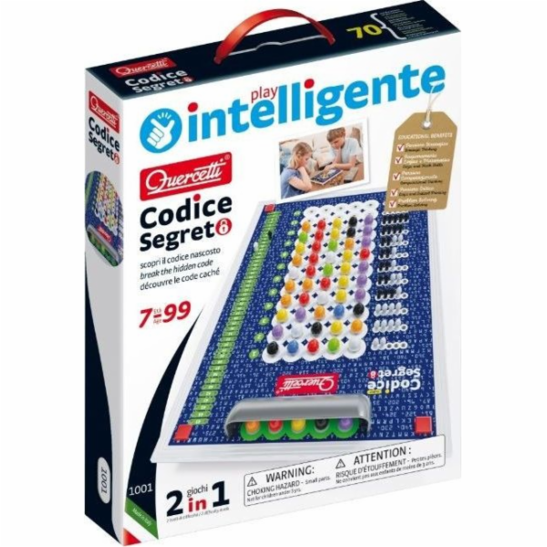 Quercetti Strategická hra s tajným kódem 1001 Quercetti