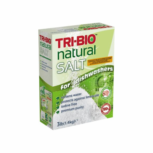 Tri-Bio Natural sůl do myčky nádobí 1,4 kg (TRB04338)