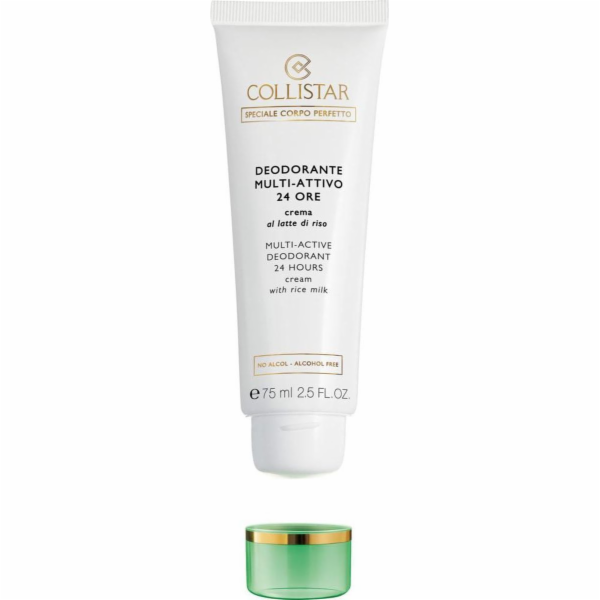 Collistar Deodorant 24h Cream - antiperspirant v tubě pro...