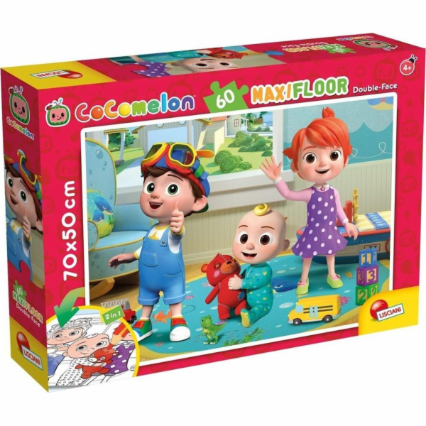 Lisciani LISCIANI COCOMELON OBOUSTRANNÉ PODLAHOVÉ PUZZLE ...