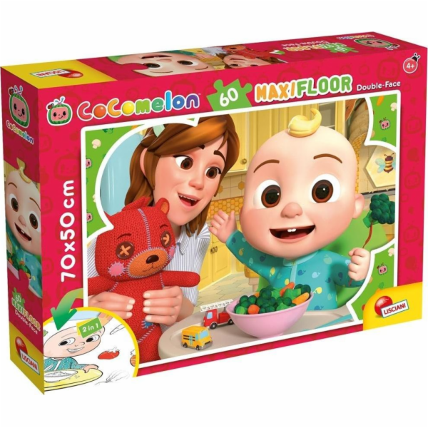 LISCIANI COCOMELON OBOUSTRANNÉ PODLAHOVÉ HÁDANKY 60 KS. Č...