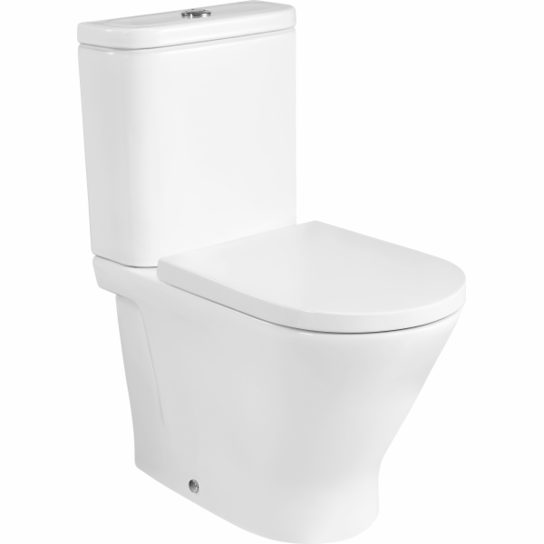 Miska WC Roca GAP ROUND MISKA WC DO KOMP.RIMLESS,BI