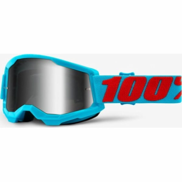 100% STRATA 2 SUMMIT (stříbrné zrcadlo proti zamlžování, ...