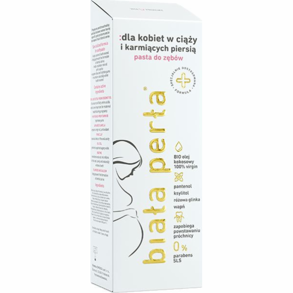 Bílá perla zubní pasta pro těhotné ženy 75 ml