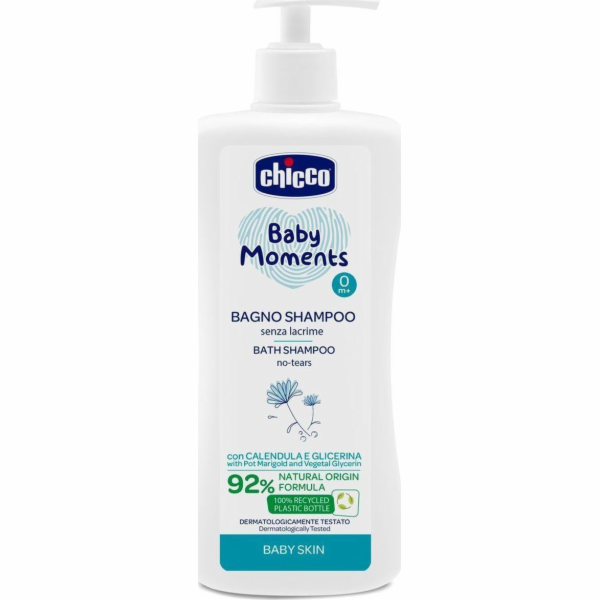 Chicco Chicco-10591-BM Body and Hair Cleaning Shampoo 500 ml