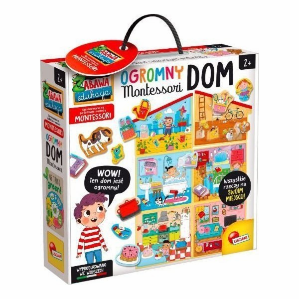 Lisciani LISCIANI MONTESSORI OBROVSKÝ DŮM