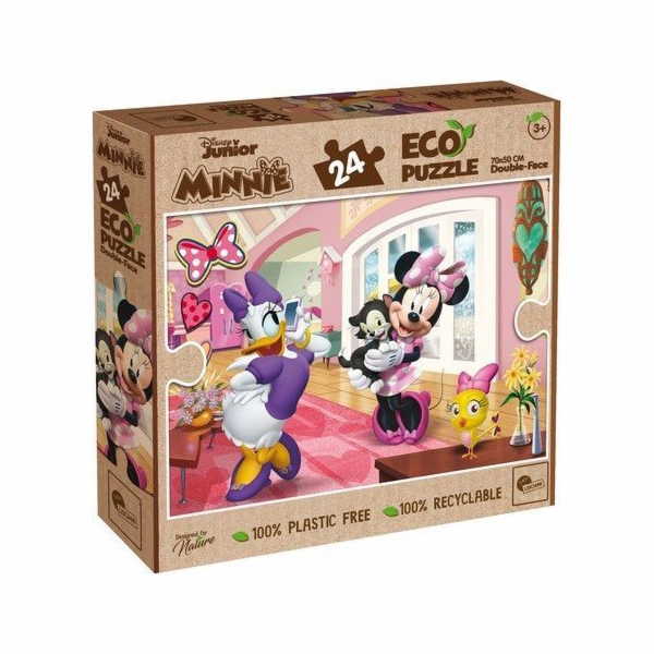 Lisciani LISCIANI DISNEY PUZZLE EKO OBOUSTRANNÉ MINNIE 24...