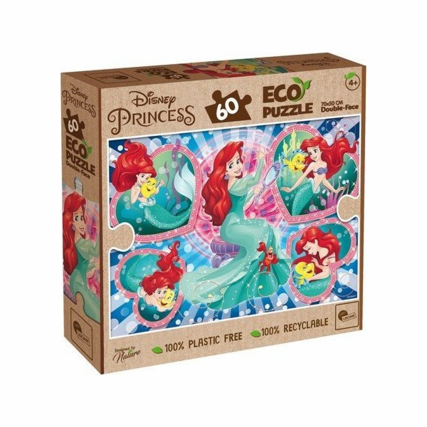 Lisciani Lisciani Disney Puzzle Eco Double Siren 60 el.