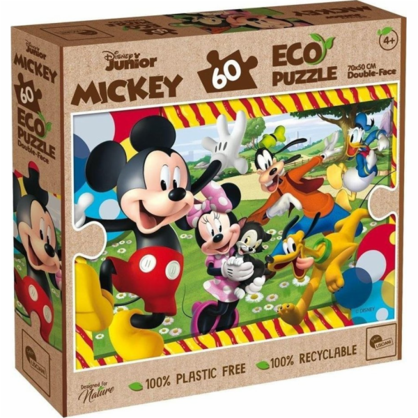 Lisciani LISCIANI DISNEY PUZZLE EKO OBOUSTRANNÉ MYŠÁK MIK...
