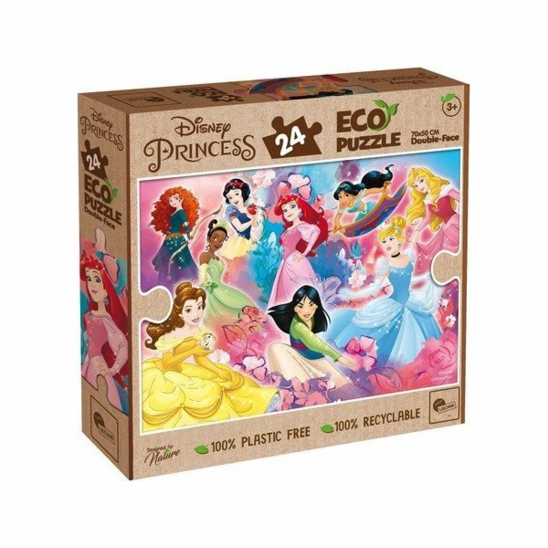 Lisciani LISCIANI DISNEY PUZZLE EKO OBOUSTRANNÉ PRINCESS ...
