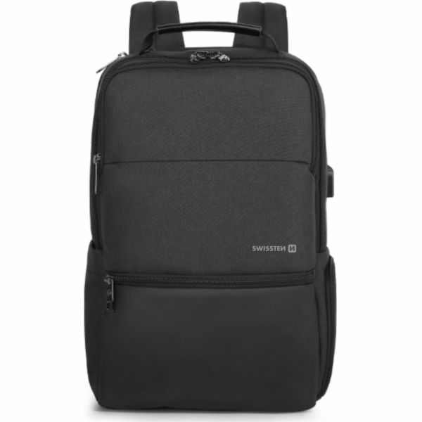 Swissten Laptop backpack batoh na notebook 15,6“, černý