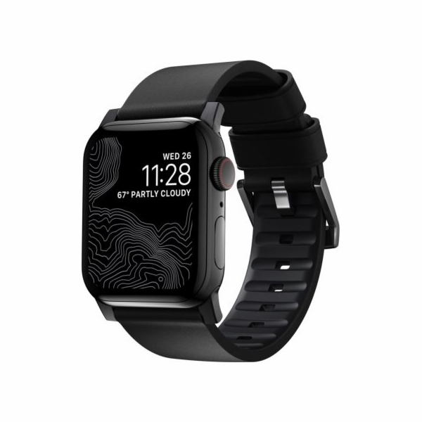 Nomad NOMAD Strap Modern Active Pro voděodolná kožená čer...