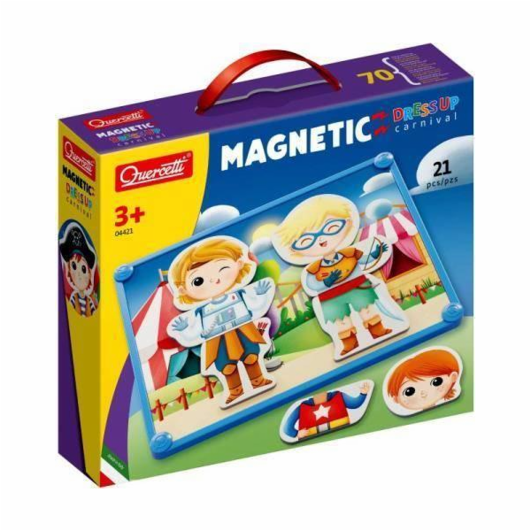 Magnetické puzzle Quercetti 21 Dress Up Carnival