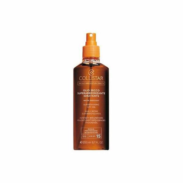 Collistar Supertanning Dry Oil SPF15 - olej na opalování ...