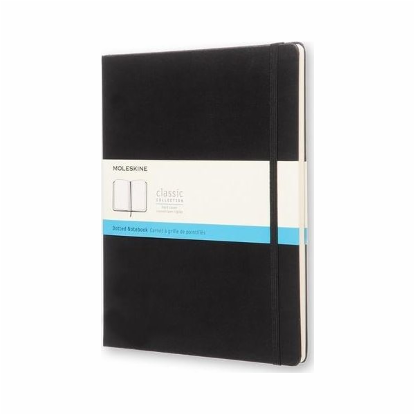 Moleskine Notes Classic 19x25 tvrdé. černé tečky