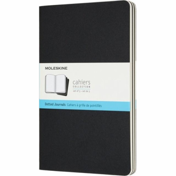 Moleskine Sada 3 ks MOLESKINE Cahier Journal L (13x21cm) ...