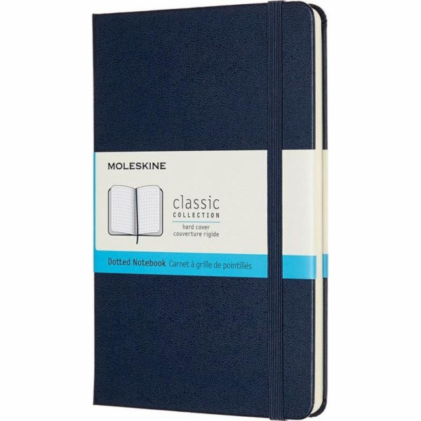 Moleskine Notes Classic 11,5x18 ks. tečky safírově modré