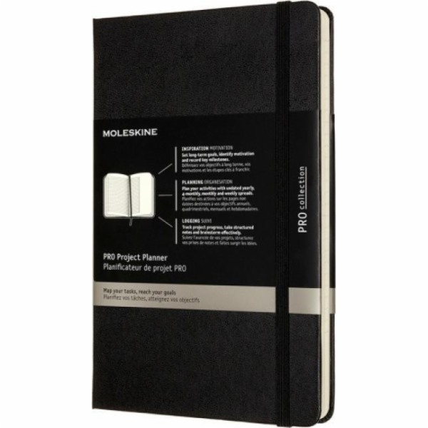 Moleskine Notes MOLESKINE PRO Project Planner L (13x21 cm...