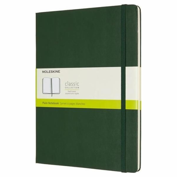 Moleskine Notes Classic XL 19x25 tvrdé. hladká myrtově ze...
