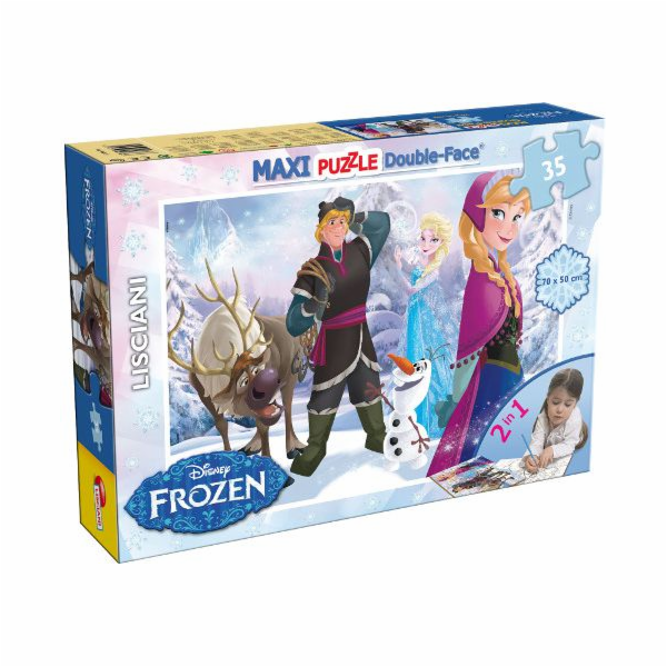 Lisciani LISCIANIGIOCHI Puzzle Frozen maxi 35 ks. - 46867