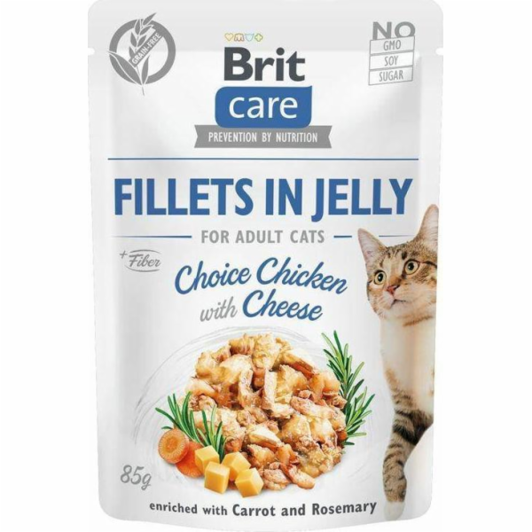 Brit CARE CAT sáček FJ CHOICE KUŘECÍ SÝR /24 85g