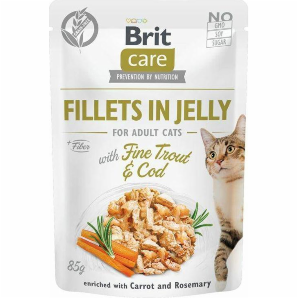Brit CARE CAT sáček FJ FINE TROUT&COD /24 85g